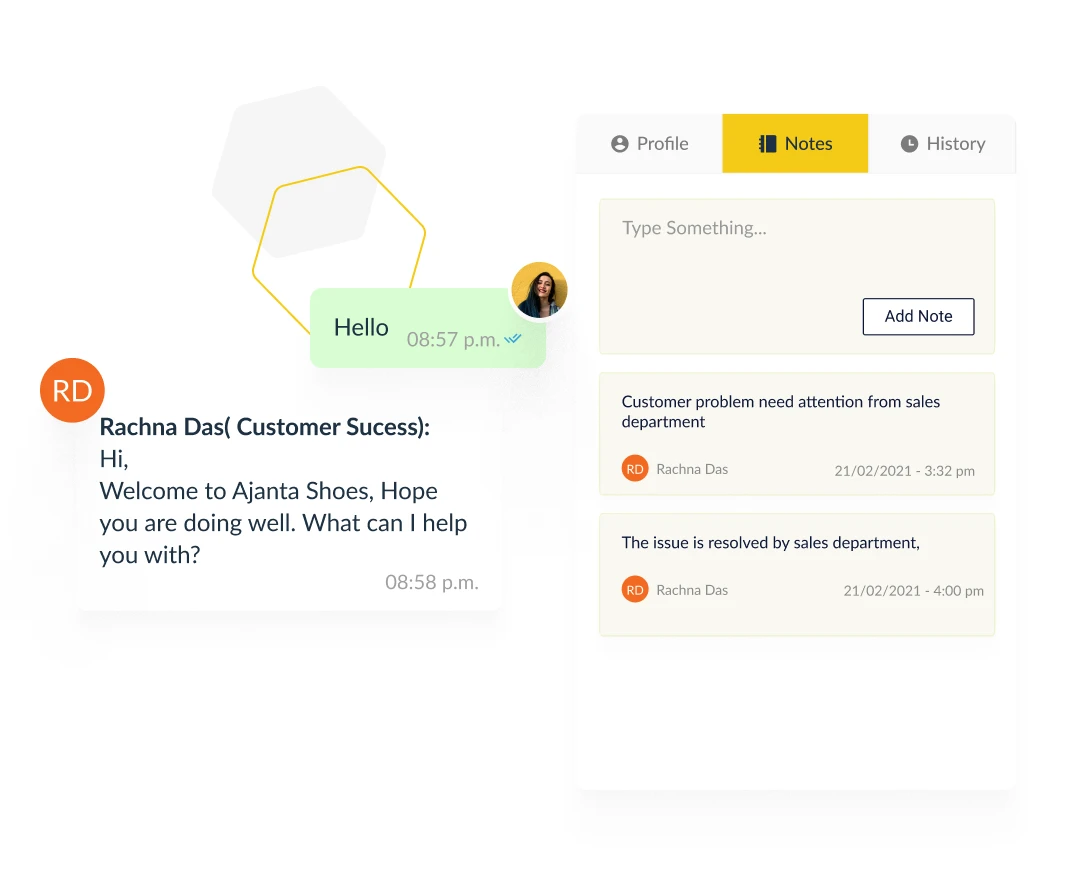 Organize all the customer details and preferences with Shared Team Inbox